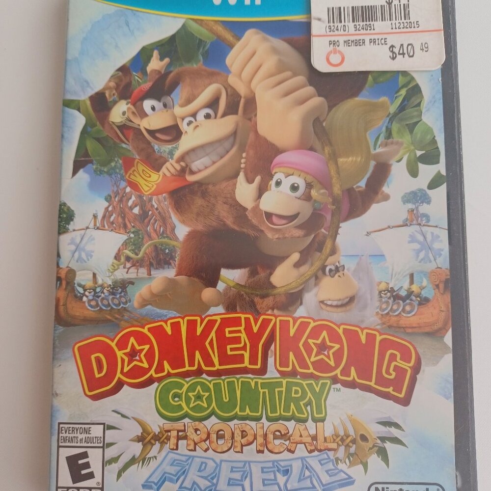 Nintendo Wii U Donkey Kong Country Tropical Freeze (Juegos de Vídeo)